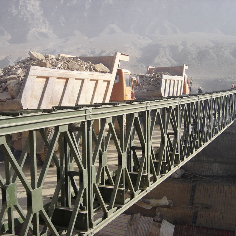 Puente Bailey (CB-200) hacia Huanghe Hydropower Development CO., LTD, provincia de Qinghai