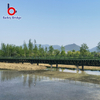 Puente de construcción metálica Puente peatonal de acero temporal Puente Bailey