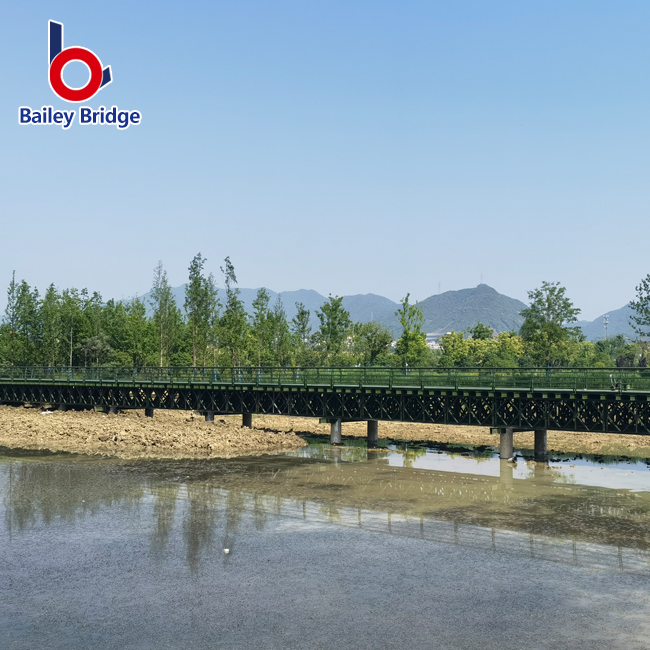 Puente bailley de acero de alta carga, larga vida útil, alta calidad, capacidad de carga súper bailey