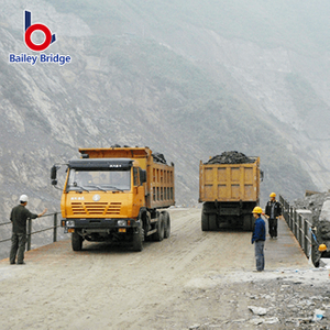 Venta al por mayor del puente de acero bailey, el puente de armadura más popular