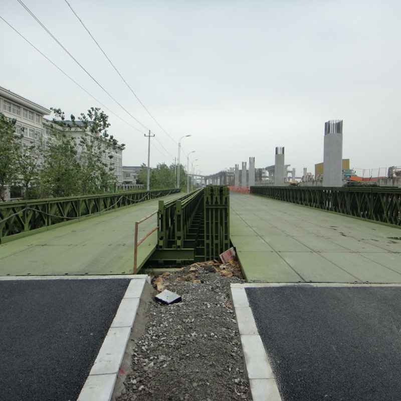 Puente peatonal Bailey (CB-200 Plus HD-321) en la ciudad de Ningbo, provincia de Zhejiang