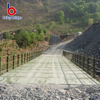 Puente de acero temporal Fabricación Puente de acero compacto prefabricado barato