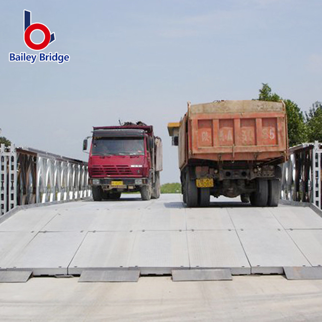 Puente peatonal al por mayor de la alta seguridad de la capacidad de carga del puente del braguero de Bailey