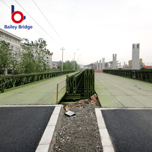 Venta de fábrica, puente de emergencia de acero bailey, fabricante de China