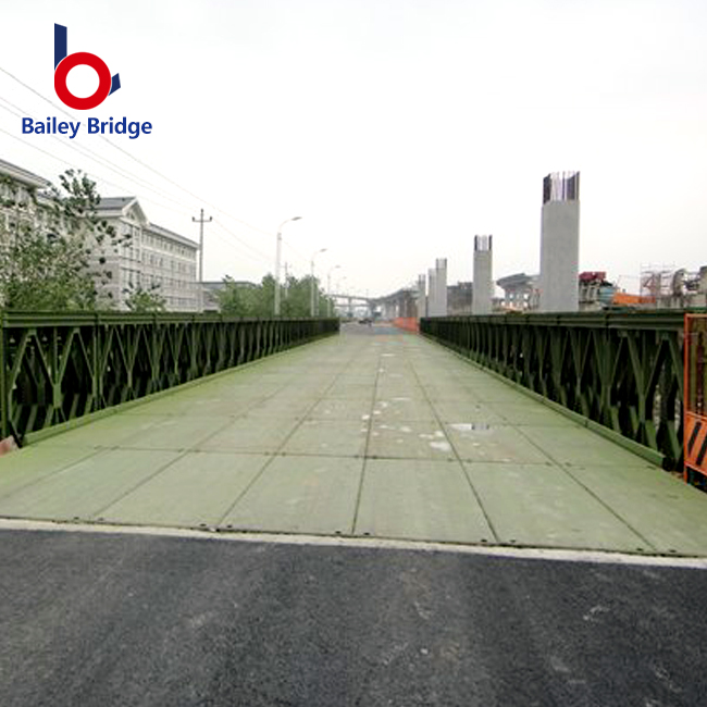 Puente Bailey Estructura prefabricada Puente de armadura de suministro de fábrica de bajo costo