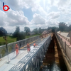 Estructura de acero personalizada Puente Bailey Puente prefabricado Puente temporal de acero Puente de truss de acero Puente