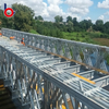 Estructura de acero personalizada Puente Bailey Puente prefabricado Puente temporal de acero Puente de truss de acero Puente