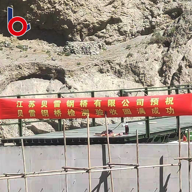 Precio de venta de fábrica de Bailey Bridge Steel Emergencia Puente de emergencia China Fabricante Puente peatonal