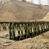 Puente peatonal Bailey en la ciudad de Nanchang, provincia de Jiangxi