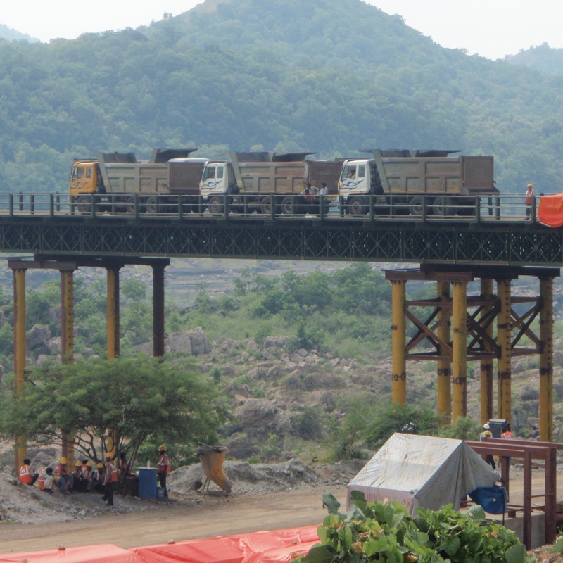 Fabricante profesional Edificio prefabricado Estructura de acero Puente/Puente peatonal