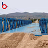 Estructuras de puente de acero de puente temporal personalizado