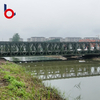 Componentes del puente de estructura de acero Bailey nuevos de fabricación temporal de bajo costo