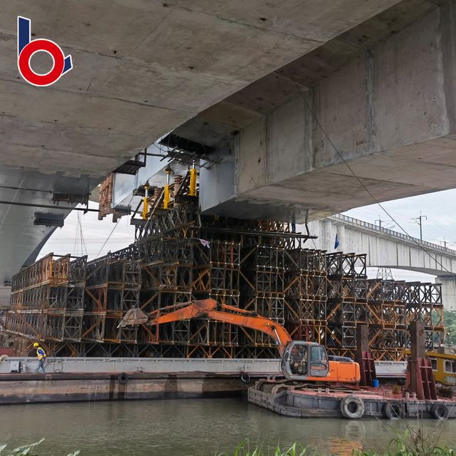 Bailey Bridge (CB-200) a Huanghe HydroPower Development Co., Ltd, Provincia de Qinghai