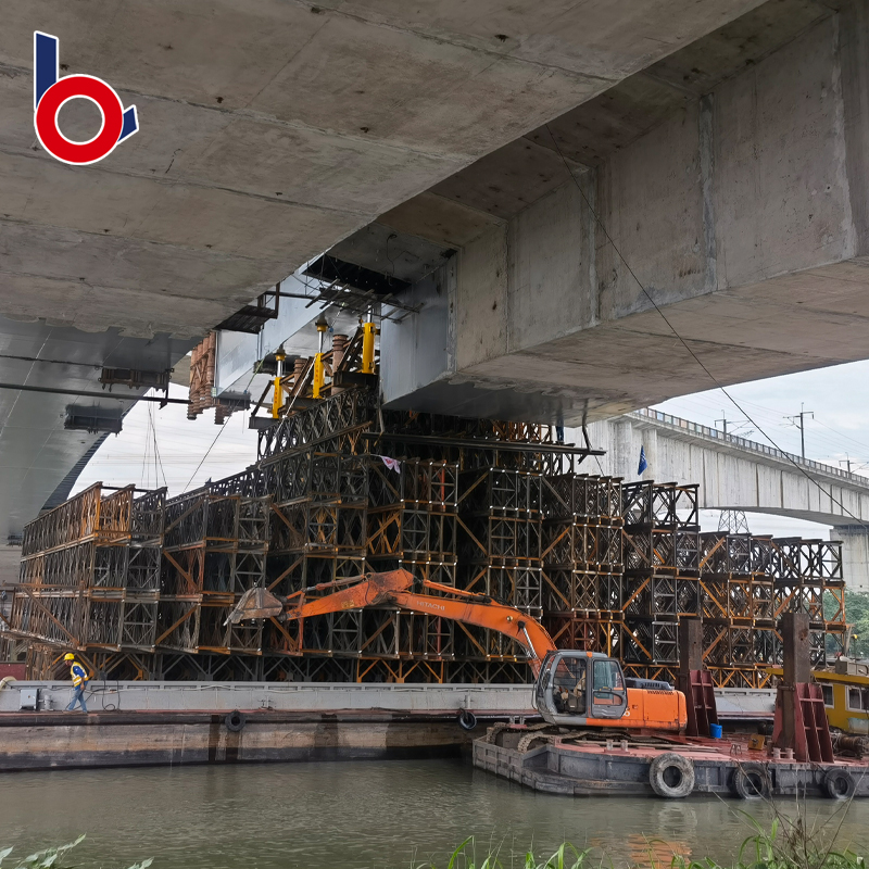 Bailey Bridge (CB-200) a Huanghe HydroPower Development Co., Ltd, Provincia de Qinghai