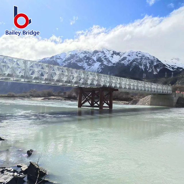 Puente de acero de Bailey al por mayor Puente de armadura más popular
