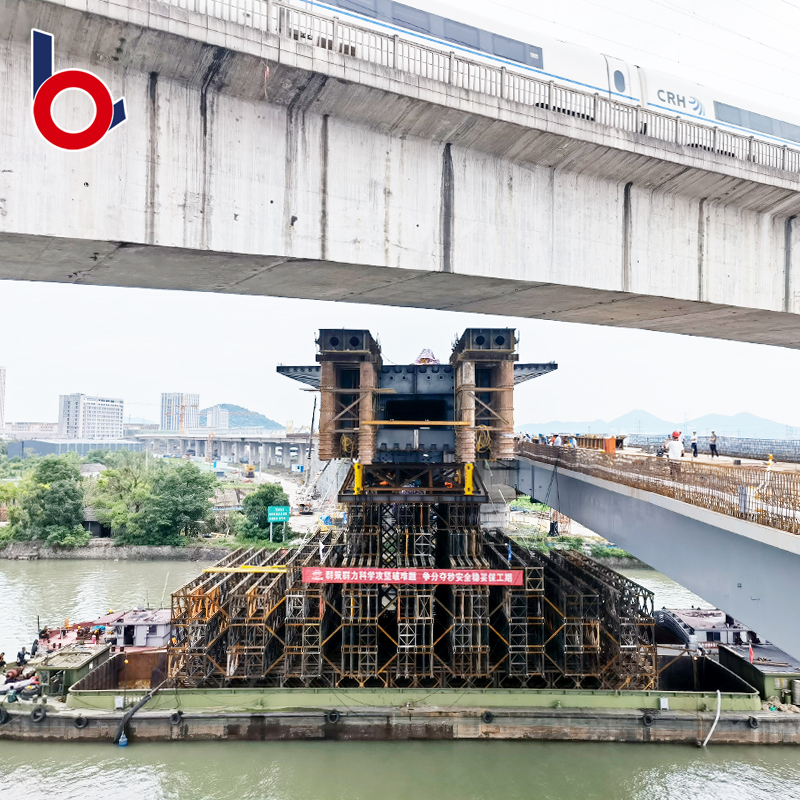 Bailey Bridge (CB-200) a Huanghe HydroPower Development Co., Ltd, Provincia de Qinghai