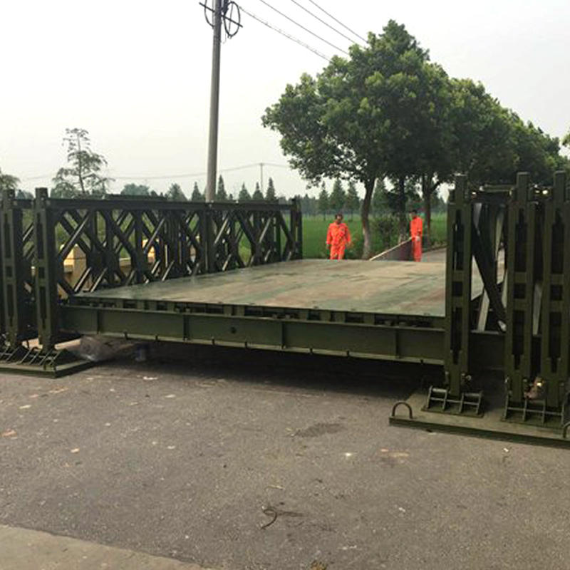 Puente peatonal Bailey (CB-200 Plus HD-321) en la ciudad de Ningbo, provincia de Zhejiang