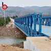 Estructuras de puente de acero de puente temporal personalizado