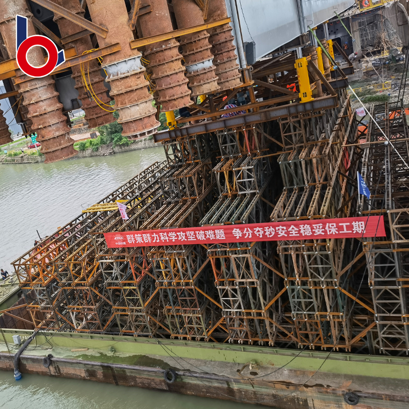 Bailey Bridge (CB-200) a Huanghe HydroPower Development Co., Ltd, Provincia de Qinghai