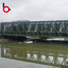 Componentes del puente de estructura de acero Bailey nuevos de fabricación temporal de bajo costo