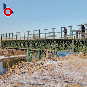 Transporte de equipos para parques eólicos 200 Bailey Bridge de 120 toneladas
