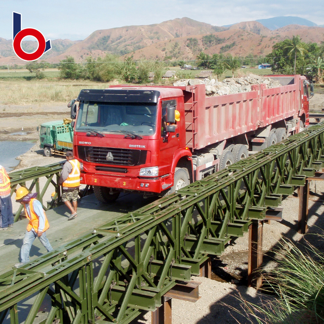 Bailey Bridge Puente Puente Puente de bajo costo Puente de armadura de suministro de fábrica