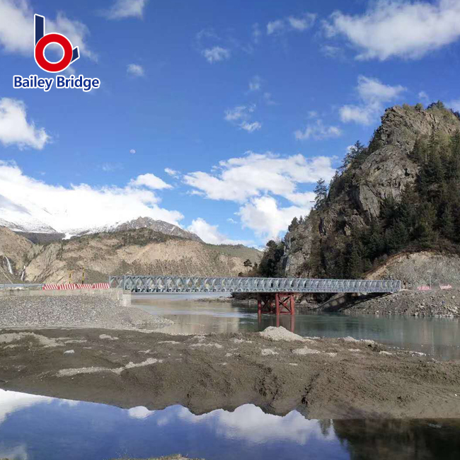 Puente de acero de Bailey al por mayor Puente de armadura más popular