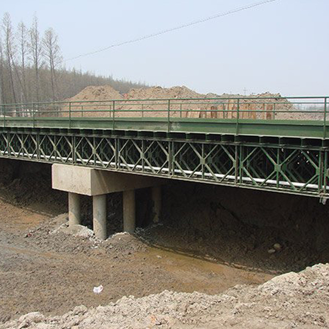Puente de Bailey (HD-321,30m de largo, DSR, Overhead) a la Oficina Sino-Hydro 6, Ciudad de Tonghua, provincia de Jilin